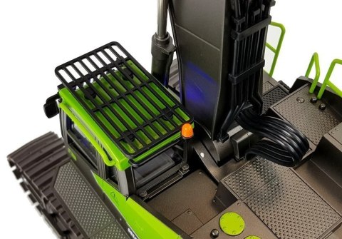 Koparka Zdalnie Sterowana model 1593 HuiNa Zielona 1:14 R/C HUINA Koparka Zdalnie Sterowana model 1593 HuiNa Zielona 1:14 R/C HUINA