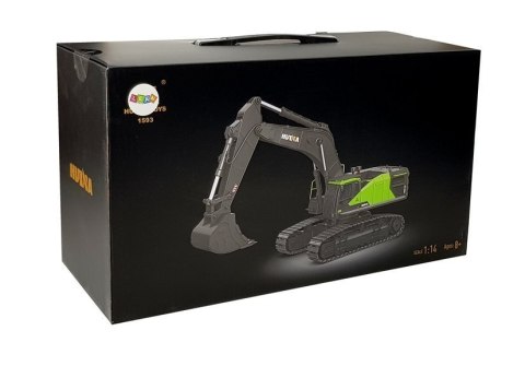 Koparka Zdalnie Sterowana model 1593 HuiNa Zielona 1:14 R/C HUINA Koparka Zdalnie Sterowana model 1593 HuiNa Zielona 1:14 R/C HUINA