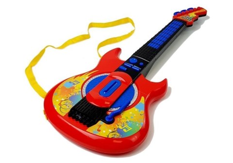 Zestaw Muzyczny 3 w 1 Gitara Keyboard Mikrofon LEAN Toys Zestaw Muzyczny 3 w 1 Gitara Keyboard Mikrofon LEAN Toys