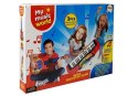 Zestaw Muzyczny 3 w 1 Gitara Keyboard Mikrofon LEAN Toys