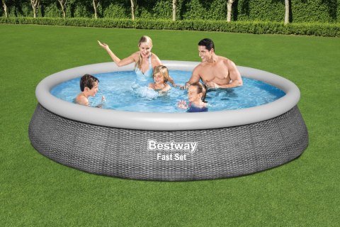 Basen ogrodowy rozporowy 396 x 84 cm Bestway 57376 Bestway Basen ogrodowy rozporowy 396 x 84 cm Bestway 57376 Bestway