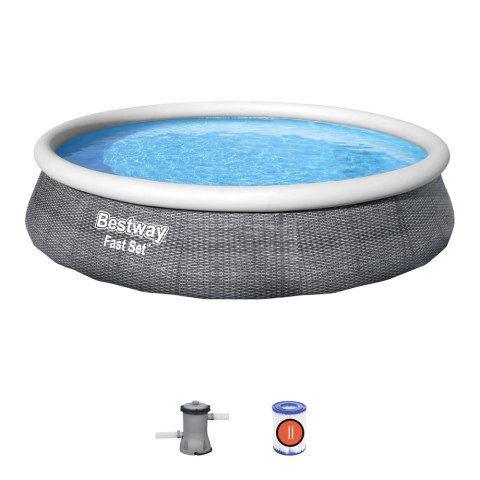 Basen ogrodowy rozporowy 396 x 84 cm Bestway 57376 Bestway Basen ogrodowy rozporowy 396 x 84 cm Bestway 57376 Bestway