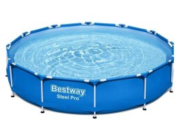 Basen ogrodowy stelażowy 366 x 76 cm zestaw Bestway 56681 Bestway