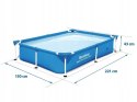 Basen stelażowy 221x150x43 cm Bestway 56401 Bestway