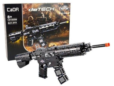 Karabin Szturmowy Wojskowy M4A1 z Klocków 621 elementów CADA CaDA