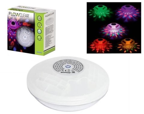 Lampa basenowa oświetlenie LED na baterie Bestway 58419 Bestway Lampa basenowa oświetlenie LED na baterie Bestway 58419 Bestway