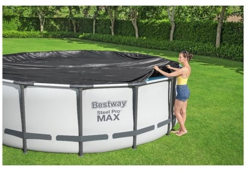 Pokrywa do basenu stelażowego 457 cm Bestway 58038 Bestway Pokrywa do basenu stelażowego 457 cm Bestway 58038 Bestway