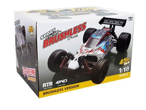 Auto Terenowe Buggy Zdalnie Sterowane 1:18 Niebieskie ENOZE 9303E 45 km/h LEAN Toys Auto Terenowe Buggy Zdalnie Sterowane 1:18 Niebieskie ENOZE 9303E 45 km/h LEAN Toys