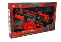 Duży Karabin na Piankowe Naboje Obrotowy Magazynek 80 naboi 59cm LEAN Toys