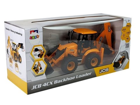 Koparka z Łyżką Zdalnie Sterowana 2.4G 1:20 Dźwięk Światła Double E Koparka z Łyżką Zdalnie Sterowana 2.4G 1:20 Dźwięk Światła Double E