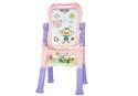 Tablica Magnetyczna Kredowa 2w1 Różowo-Fioletowa Akcesoria LEAN Toys Tablica Magnetyczna Kredowa 2w1 Różowo-Fioletowa Akcesoria LEAN Toys