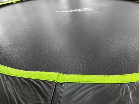 Trampolina LEAN Sport Max 14ft Czarno-Zielona LEAN Sport Trampolina LEAN Sport Max 14ft Czarno-Zielona LEAN Sport