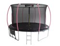 Trampolina LEAN Sport Max 6ft Czarno-Różowa LEAN Sport