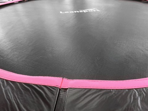 Trampolina LEAN Sport Max 8ft Czarno-Różowa LEAN Sport Trampolina LEAN Sport Max 8ft Czarno-Różowa LEAN Sport