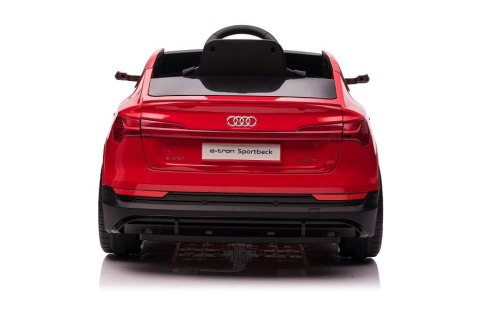 Auto Na Akumulator Audi E- Tron Czerwone QLS-6688 LEAN CARS