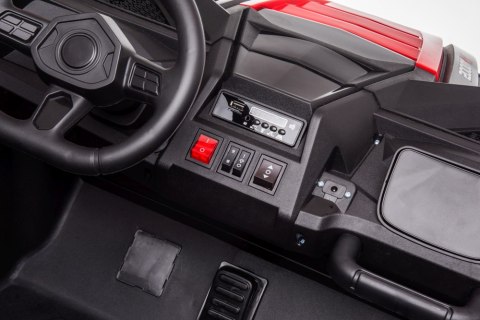 Auto Na Akumulator Buggy A032 Różowy LEAN CARS