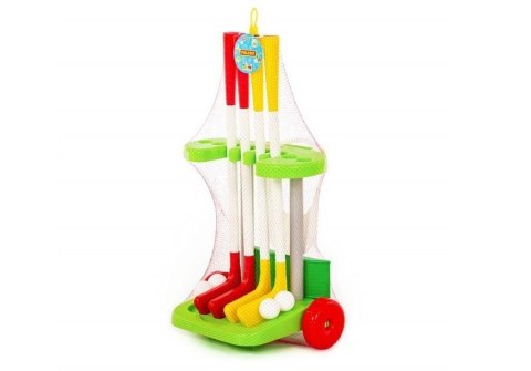 Gra Golf 2 Na Wózku 11 elementów 52711 Wader Polesie Gra Golf 2 Na Wózku 11 elementów 52711 Wader Polesie