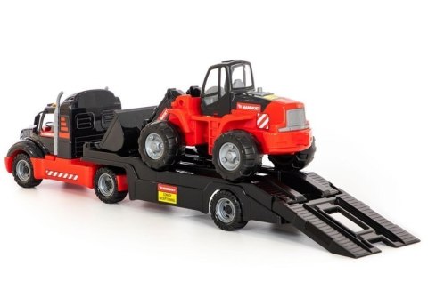 Samochód Holownik Ciężarówka Laweta Traktor Ładowarka MAMMOET 56993 94 cm Wader Polesie Samochód Holownik Ciężarówka Laweta Traktor Ładowarka MAMMOET 56993 94 cm Wader Polesie