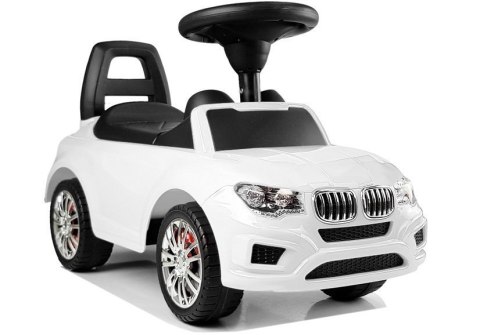 Samochód Jeździk "SuperCar" Nr3 z Dźwiękiem 84538 Biały LEAN CARS Samochód Jeździk "SuperCar" Nr3 z Dźwiękiem 84538 Biały LEAN CARS