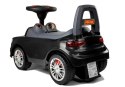Samochód Jeździk "SuperCar" Nr6 z Dźwiękiem 84613 Czarny LEAN CARS