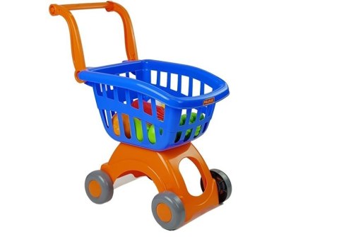 Wózek Sklepowy Marketowy Owoce Jajka Zestaw zakupowy Nr14 71385 Wader Polesie Wózek Sklepowy Marketowy Owoce Jajka Zestaw zakupowy Nr14 71385 Wader Polesie