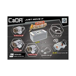 Zestaw Napędowy do Klocków do Zdalnego Sterowania R/C Pilot 2,4 G Silnik Power Up CADA CaDA