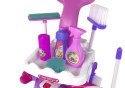 Duży Zestaw Do Sprzątania Wózek Wiele Akcesoriów LEAN Toys
