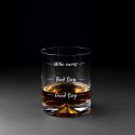 ETUI NA WHISKY + 2 SZKLANKI Z NADRUKIEM CHŁOPAKA