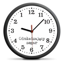 ODMŁADZAJĄCY ZEGAR ANTYZEGAR WSTECZNY MECHANIZM