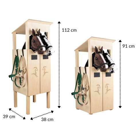 Stajnia dla Hobby Horse Skippi - prezent dla dziewczynki - na dzień dziecka Stajnia dla Hobby Horse Skippi - prezent dla dziewczynki - na dzień dziecka