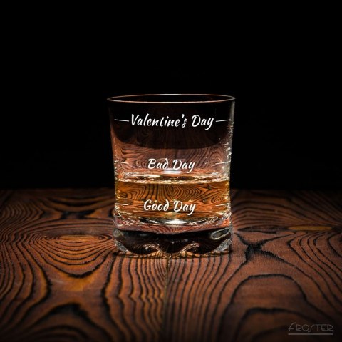 SZKLANKA DO WHISKY VALENTINE'S DAY KAWALERSKI