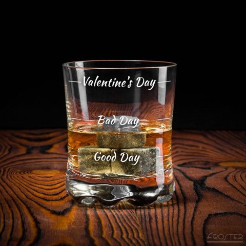 SZKLANKA DO WHISKY VALENTINE'S DAY KAWALERSKI