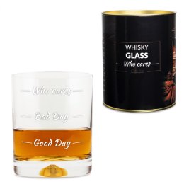 SZKLANKA DO WHISKY WHO CARES PREZENT URODZINY