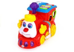 Wielofunkcyjna Lokomotywa z Klockami Edukacyjna LEAN Toys