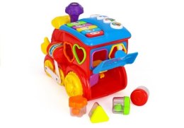 Wielofunkcyjna Lokomotywa z Klockami Edukacyjna LEAN Toys