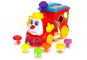 Wielofunkcyjna Lokomotywa z Klockami Edukacyjna LEAN Toys