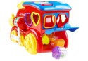 Wielofunkcyjna Lokomotywa z Klockami Edukacyjna LEAN Toys