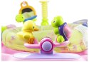 Wielofunkcyjna Trampolinka Skoczek Różowy LEAN Toys