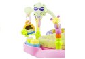 Wielofunkcyjna Trampolinka Skoczek Różowy LEAN Toys