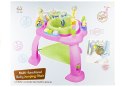 Wielofunkcyjna Trampolinka Skoczek Różowy LEAN Toys
