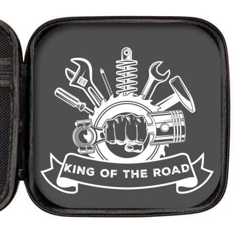 ZESTAW PREZENTOWY DLA KIEROWCY - KING OF THE ROAD - DLA FANA RAJDU WYŚCIGÓW ZESTAW PREZENTOWY DLA KIEROWCY - KING OF THE ROAD - DLA FANA RAJDU WYŚCIGÓW