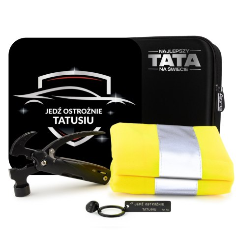 ZESTAW PREZENTOWY DLA TATY - JEDŹ OSTROŻNIE TATUSIU - BEZPIECZNY TATA ZESTAW PREZENTOWY DLA TATY - JEDŹ OSTROŻNIE TATUSIU - BEZPIECZNY TATA