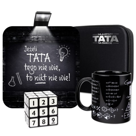 ZESTAW PREZENTOWY DLA TATY - TATA GENIUSZ - PREZENT DLA TATY - DZIEŃ OJCA