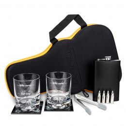 ZESTAW WHISKY GITARA WHO CARES KAWALERSKI URODZINY