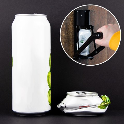 ZGNIATACZ PUSZEK 550ML BUTELEK MAX NA DUŻE PUSZKI ZGNIATACZ PUSZEK 550ML BUTELEK MAX NA DUŻE PUSZKI
