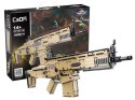 Karabin 17S Assault Rifle Khaki z Klocków 1406 Elementów CADA 76 cm CaDA