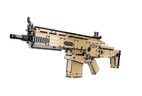 Karabin 17S Assault Rifle Khaki z Klocków 1406 Elementów CADA 76 cm CaDA Karabin 17S Assault Rifle Khaki z Klocków 1406 Elementów CADA 76 cm CaDA