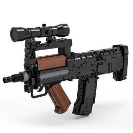 Karabin Pistolet Groza Klocki 1504 Elementów CADA 10 Pocisków CaDA