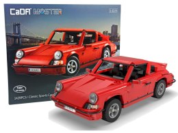 Klocki Konstrukcyjne Auto Sportowe Czerwone CADA 3236 Elementów CaDA