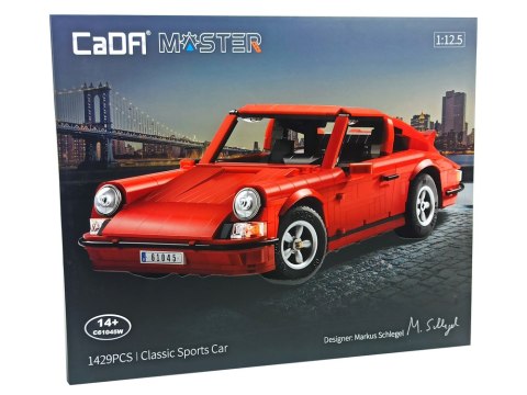Klocki Konstrukcyjne Auto Sportowe Czerwone CADA 3236 Elementów CaDA Klocki Konstrukcyjne Auto Sportowe Czerwone CADA 3236 Elementów CaDA